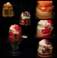 Pumpkin Mousse Cheesecake & Red Velvet Whoopie Pie Whipped Candle