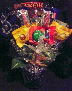 M&M's Candy Bouquet