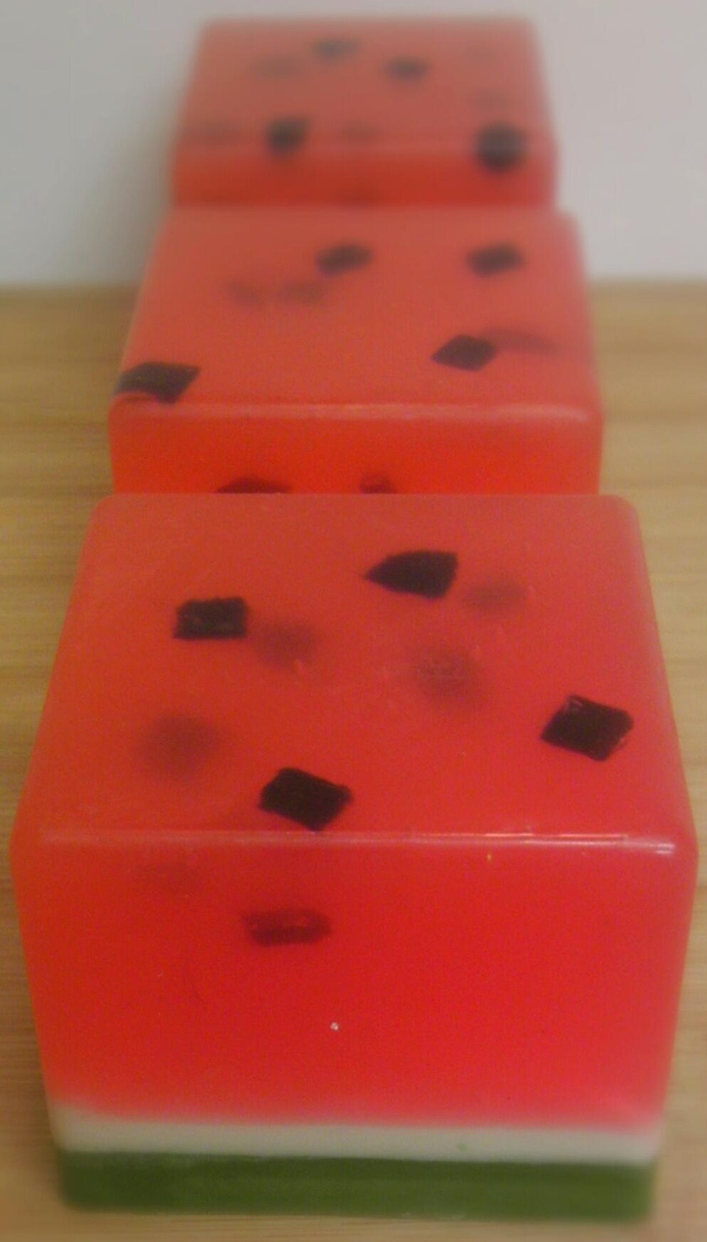 watermelon, watermelon soap, melt and pour soap, glycerin soap, handmade soap, handcrafted soap
