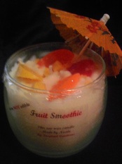 10oz Fruit Smoothie Dessert candle