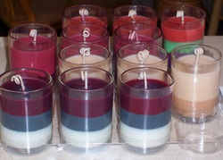 2.5oz Glass Votive Container Candles